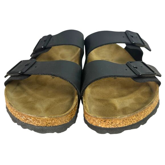 Birkenstock Arizona Black Leather Sandals EU 41 Women's 10  NEW without Tags - Picture 5 of 7
